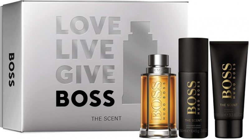 Hugo Boss THE SCENT EDT, Duschgel und Deo Geschenkset Parfum-Set HUGO BOSS   