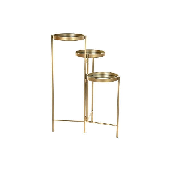 Gold Metall & Spiegel Parfümregal  DKD Home Decor   